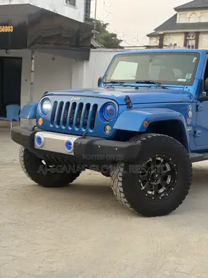 Jeep Wrangler Unlimited Sahara 4dr SUV 4WD (3.6L 6cyl 6M) 2015 Blue