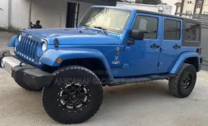 Jeep Wrangler Unlimited Sahara 4dr SUV 4WD (3.6L 6cyl 6M) 2015 Blue