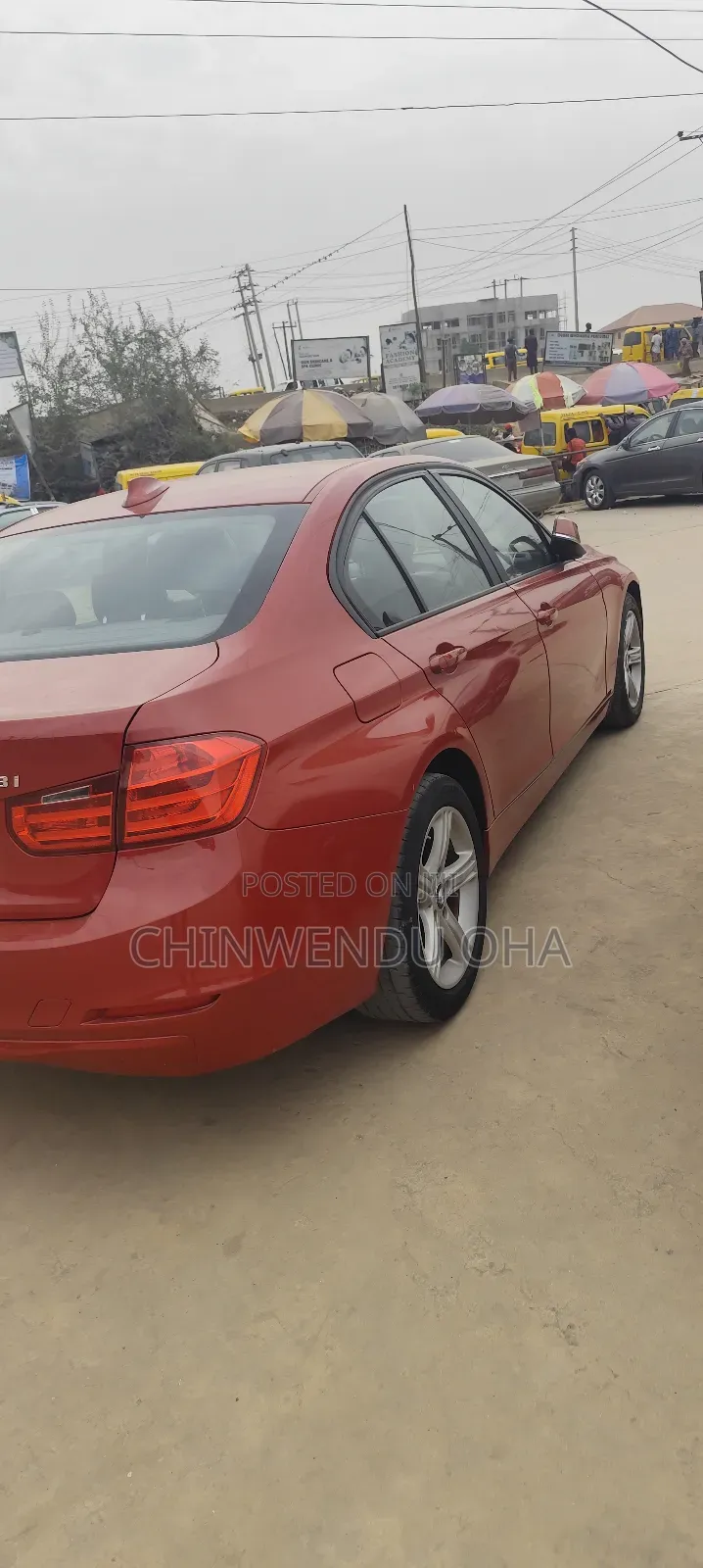 BMW 328i 2013 Red