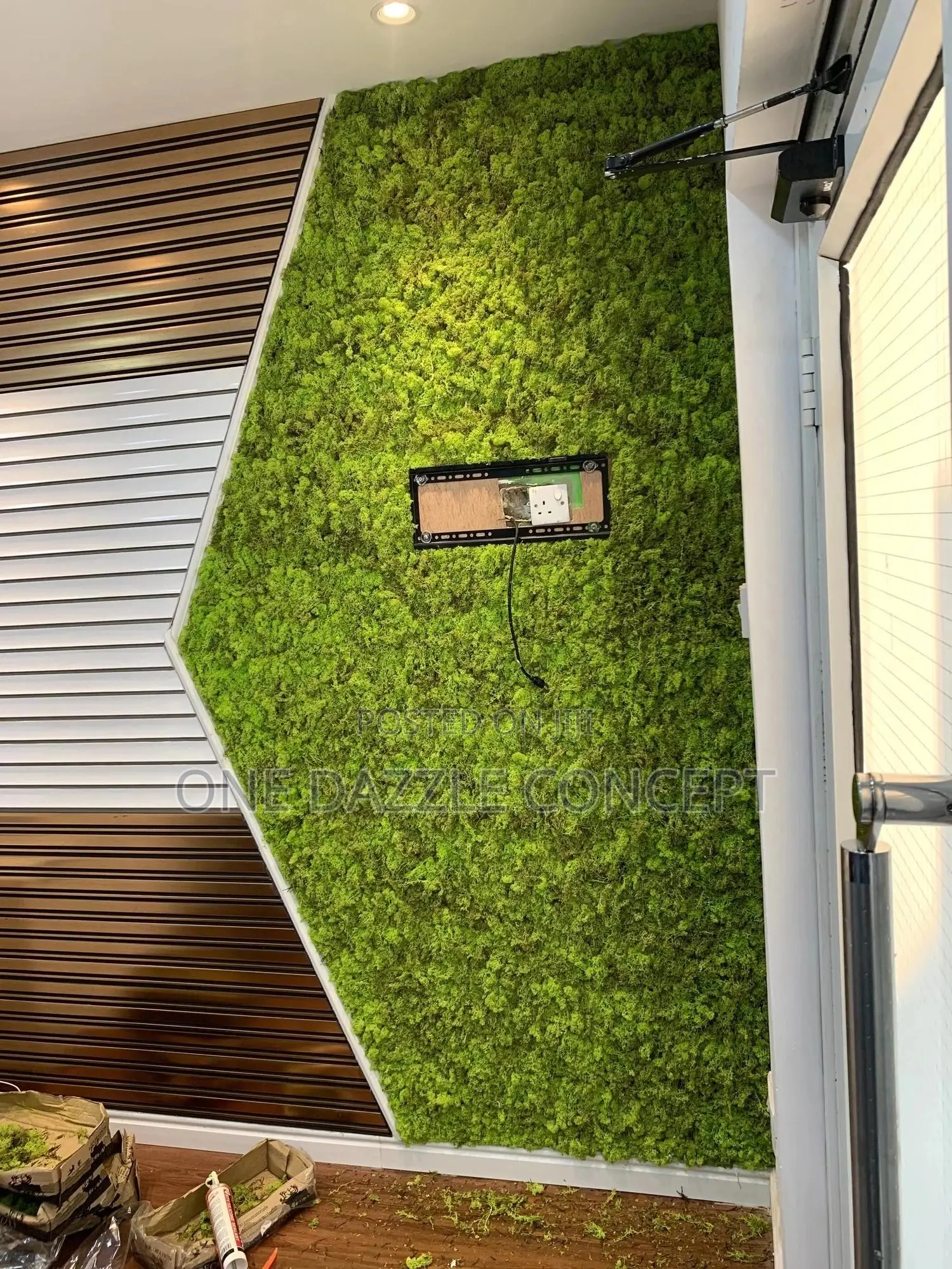 Preserved Moss Wall Installation