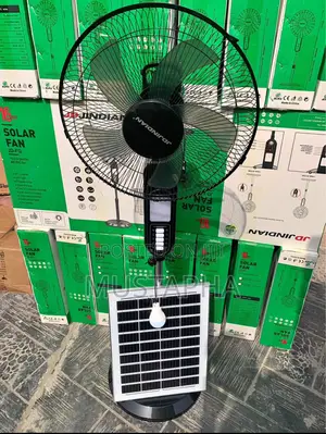 Solar Rechargeable Fan