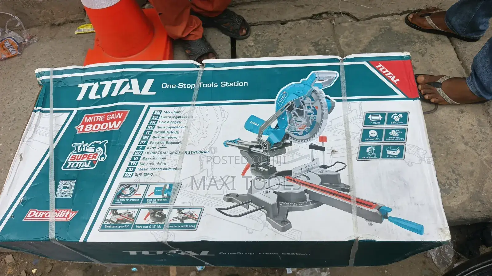 Total 1800w Miter Saw (Model Ts).255mm