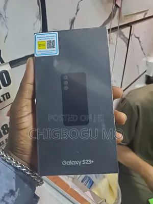 New Samsung Galaxy S23 Plus 256 GB Black