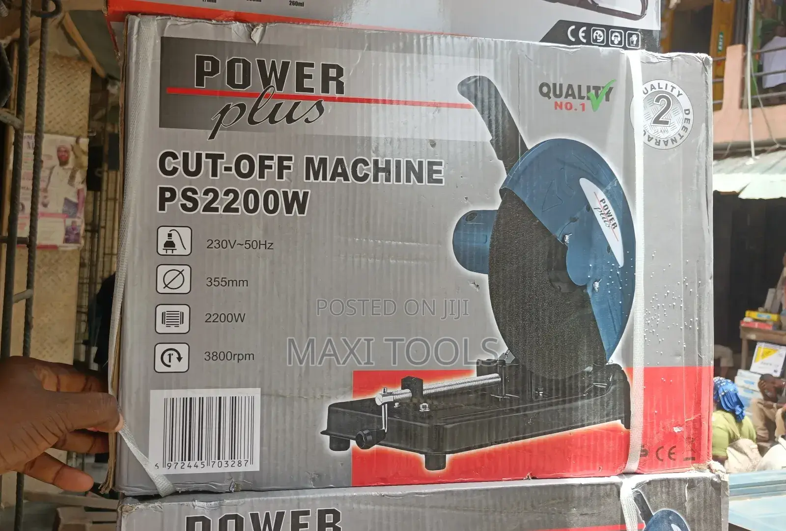 Power Plus Cut-Off Machine (Model Fs2200w). Key Features Include: