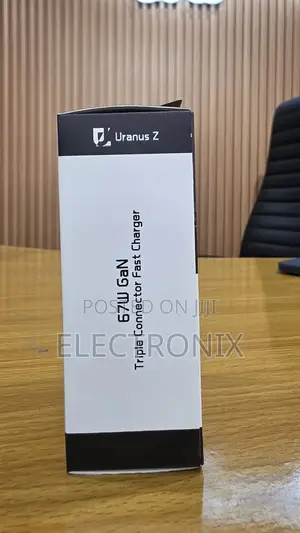 3-in-1 67w Charger Gan Triple Connector Fast Charger Adapter