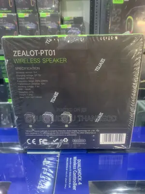 Zealot Portable Bluetooth Speaker –Ipx6 Waterproof, 6000mah Battery,