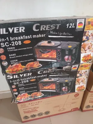 Sivery Crest 3 In 1 Breakfast Maker