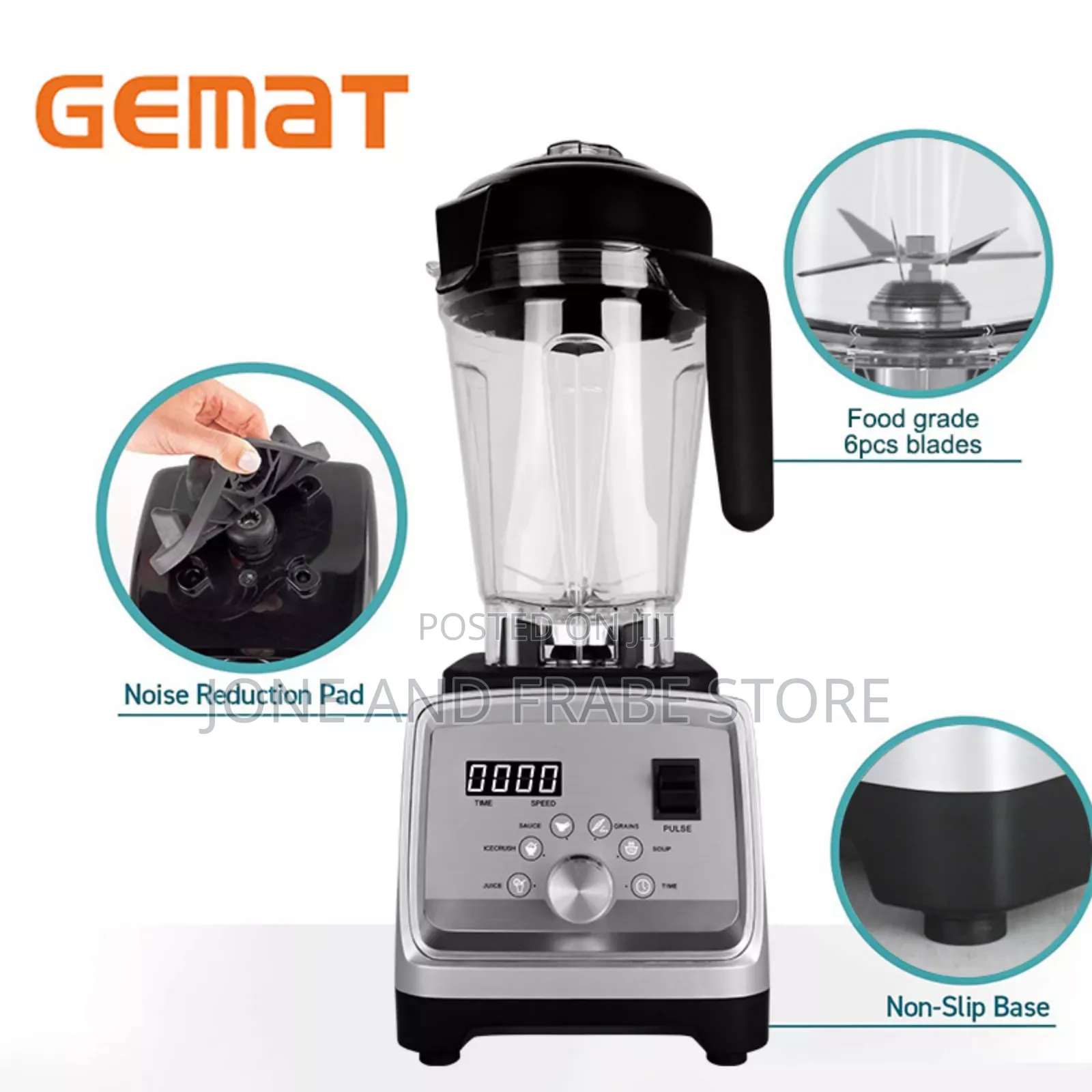 Gemat Blender With Selection Display