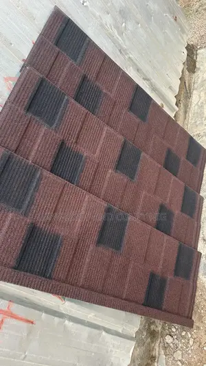 Red Spotted Black Shingle With Black Patch