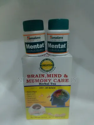 Himalaya Mentat + Greater Brain Mind Memory Care Tea:For Brain Health