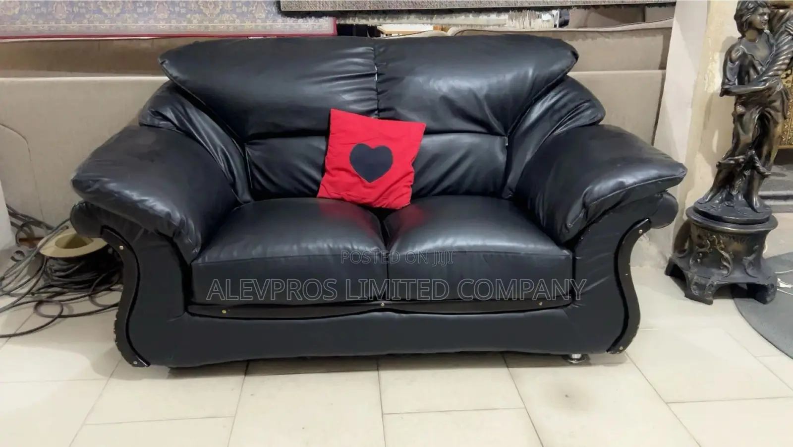Foreign Used 2 Seater Sofa Leather