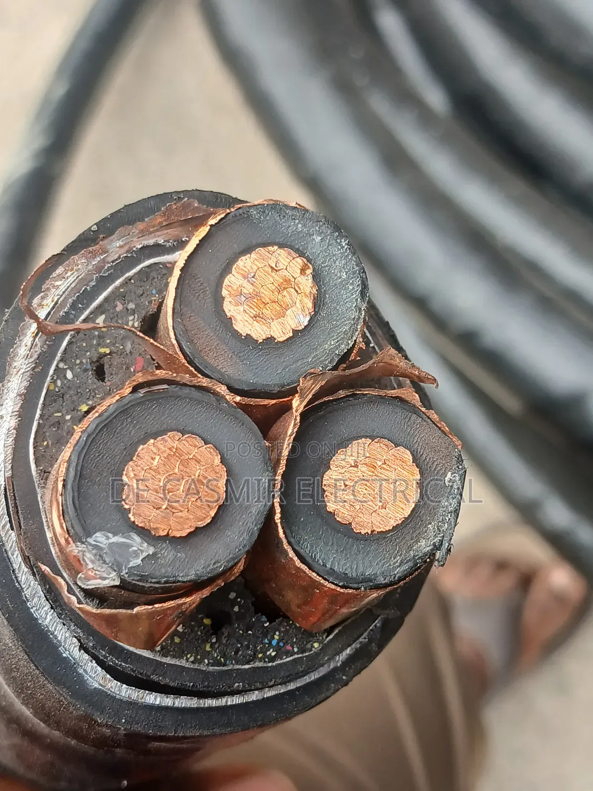 3x35mm2 Xlpe Armoured Cable