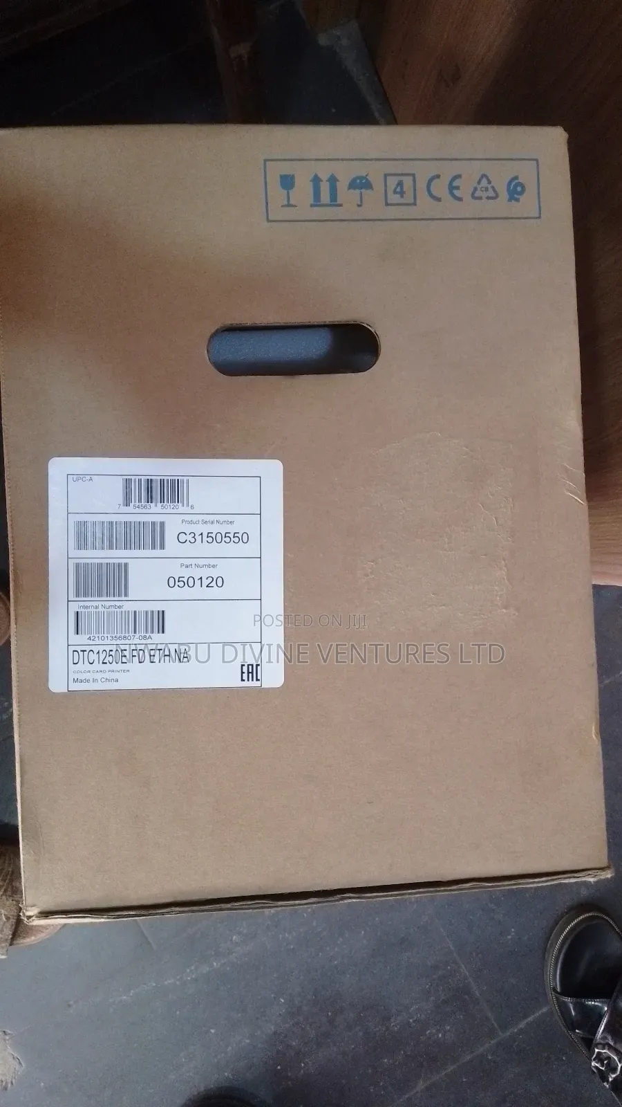 Fargo Dtc1250e Id Card Printer