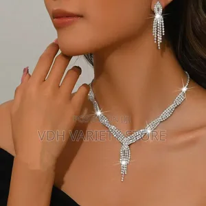 Jewelry Chain and Earring Set