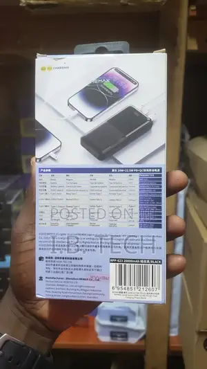 Remax 20000mah 20w With Led Display Fast Charging Power Bank