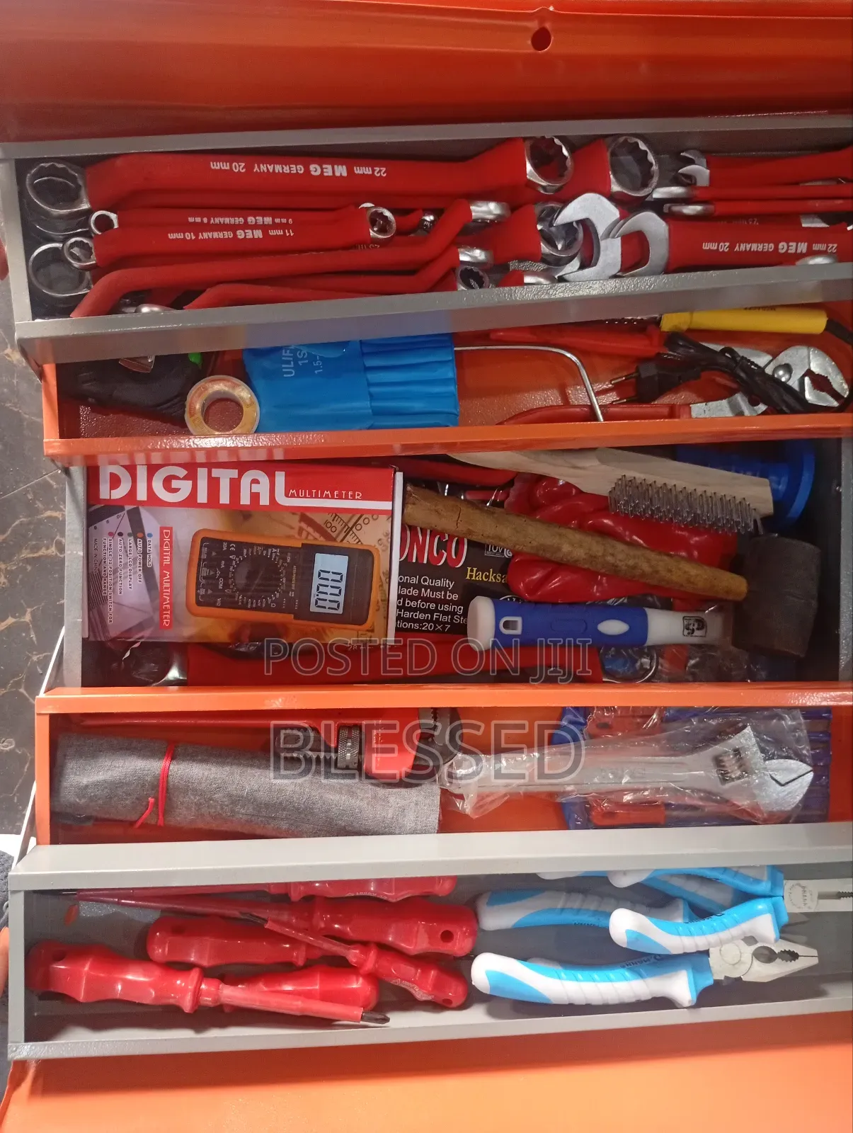 Set Of Mechanical Toolbox