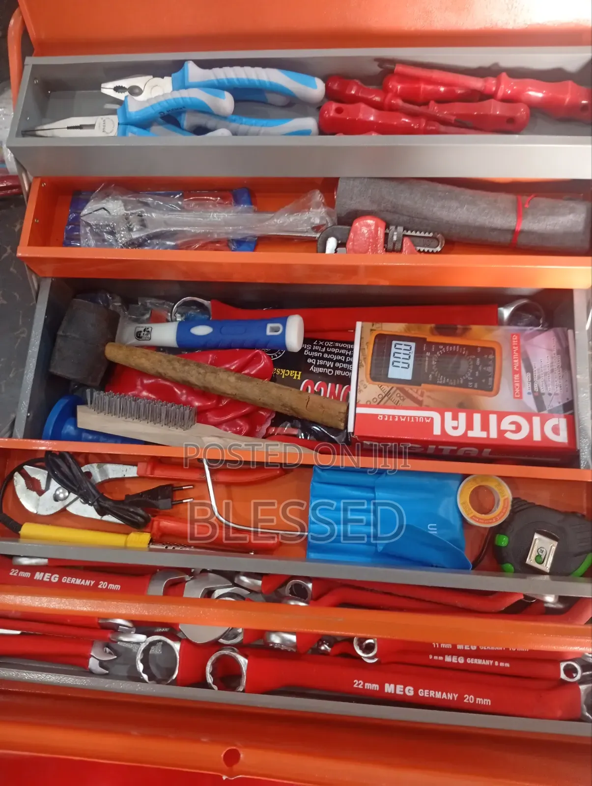 Set Of Mechanical Toolbox