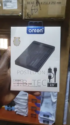 Onten Usb-a / Usb-c Plug And Play 2.5 Hdd External Case