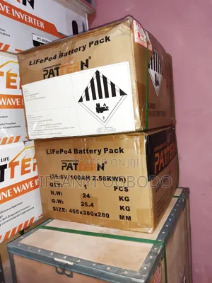 Pattern Lithium Ion Battery 2.5kwh 25.6v