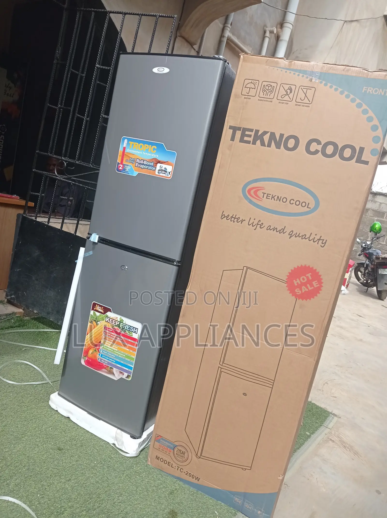Tekno Cool Tc-200w Fast Cooling Refrigerator