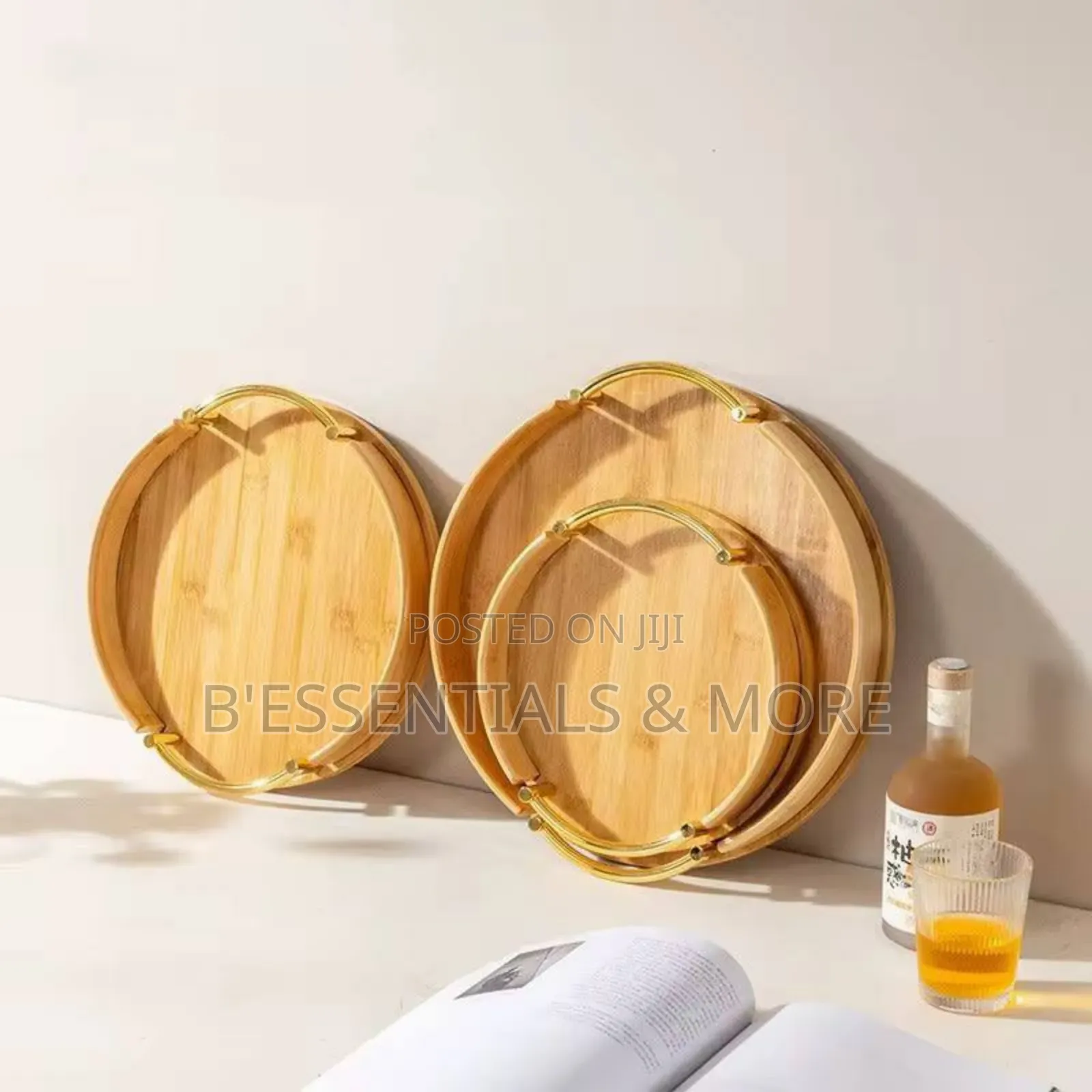 3 in 1 Wooden Tray