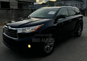 Toyota Highlander XLE 4dr SUV (3.5L 6cyl 6A) 2015 Black