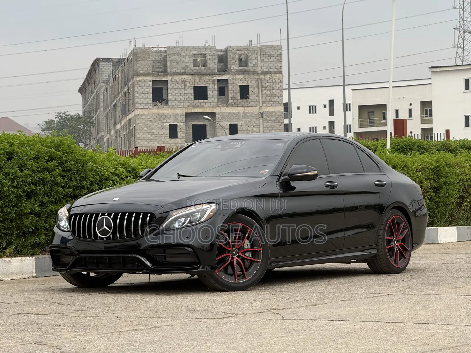 Mercedes-Benz C43 4Matic Sedan AWD (3.0L V6 9AM) 2017 Black