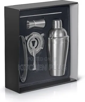 5-Piece Cocktail Shaker Bar Set 『 Stainless Steel 』