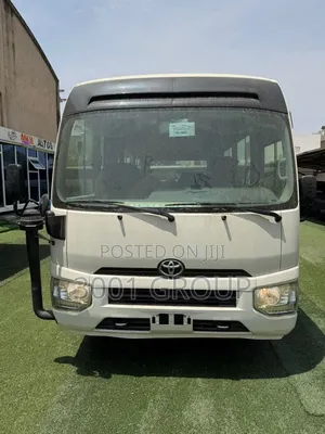 New Toyota Coaster 2025 White