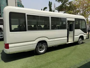 New Toyota Coaster 2025 White