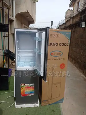 Tekno Cool Tc-200w Rapid Freeze Double Door Fridge
