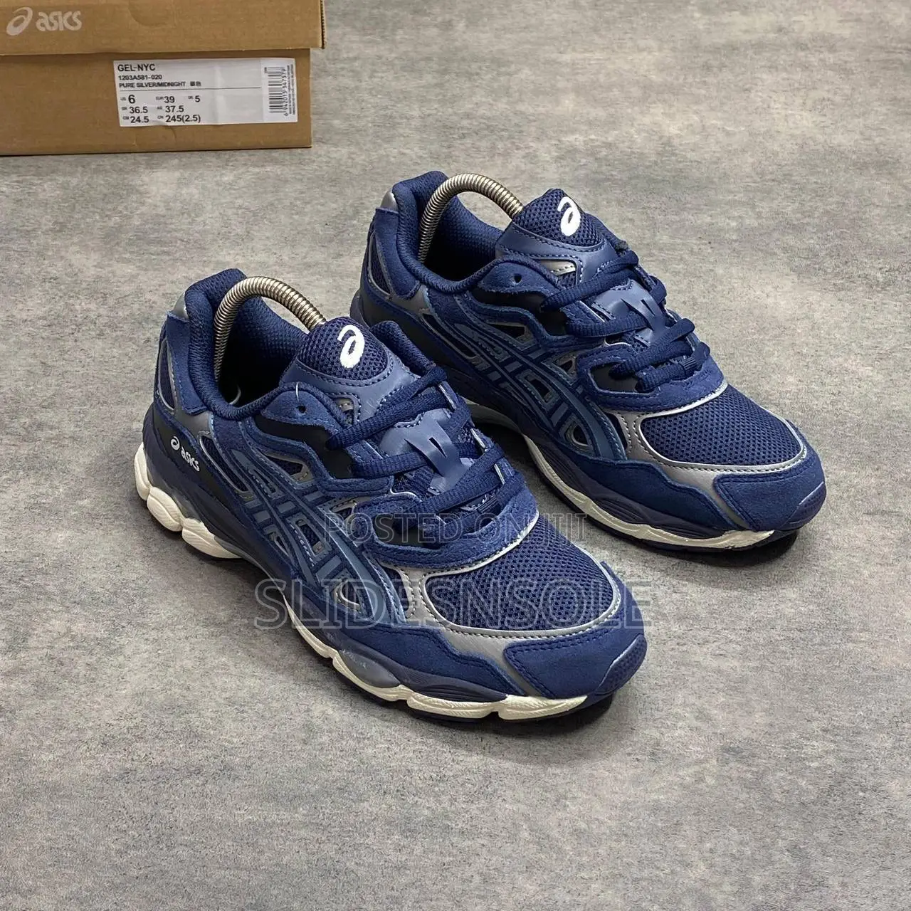 Performance Style Asics Gel-Nyc Midnight Blue Sneaker