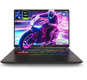 New Laptop MSI Vector 16 HX AI A2XWIG 16GB Intel Core Ultra 7 SSD 512GB