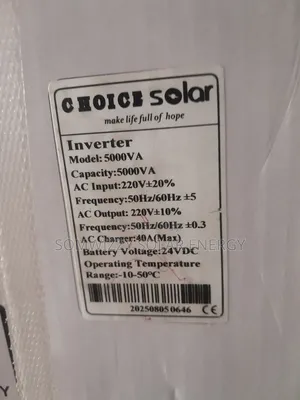 High Quality Choice Inverter. 5kva 24v
