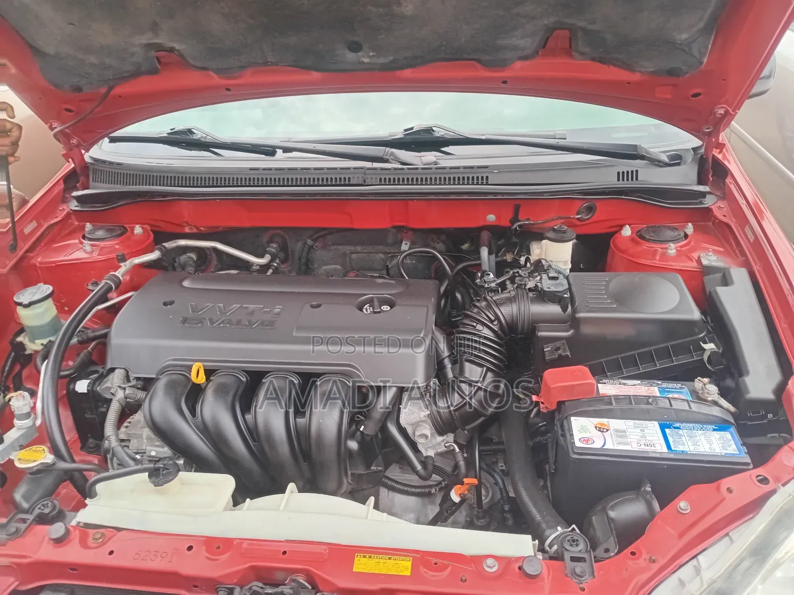 Toyota Corolla LE 2006 Red