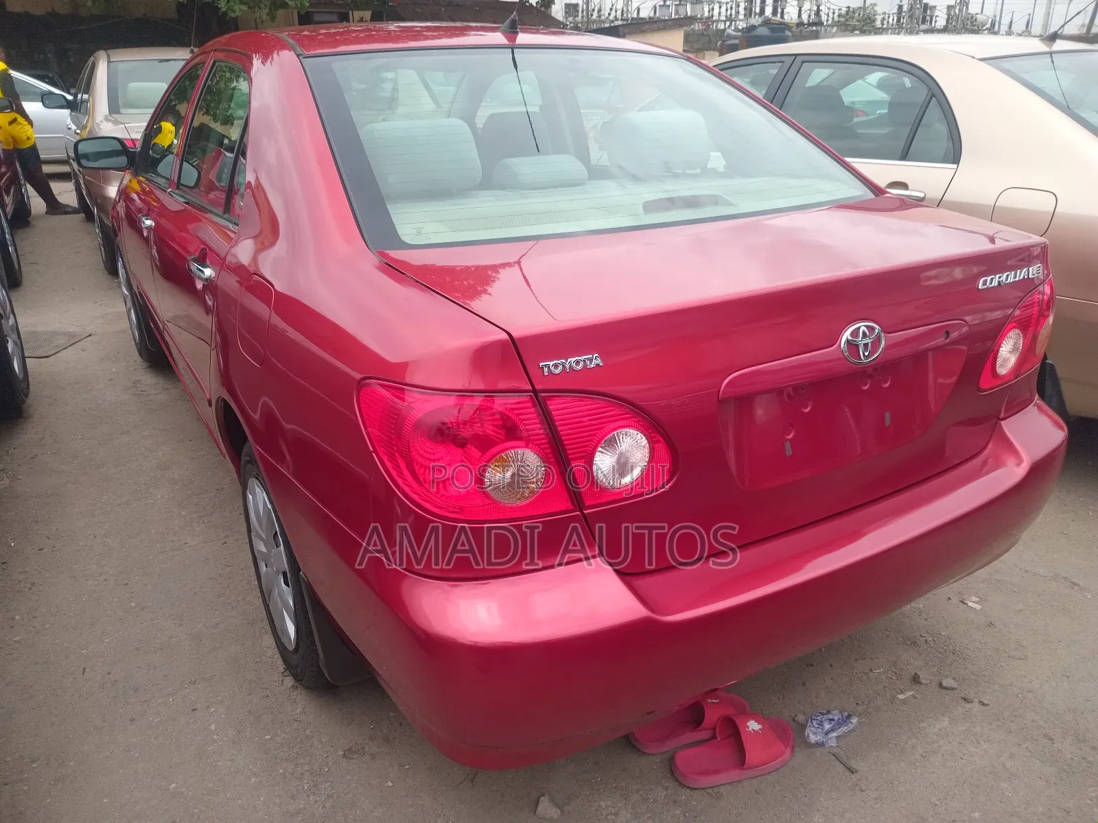 Toyota Corolla LE 2006 Red