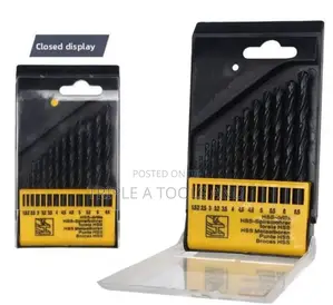High-Hardness Straight Shank Twist Drill Bit Set, Special for Hand