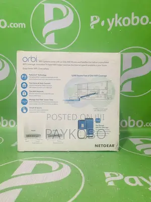 Netgear Orbi Rbk50 Home Mesh Tri-Band Wifi System
