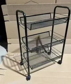 3 Layers Trolley With Wheels
