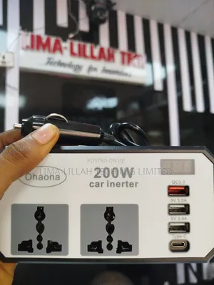 Multi- Function 200watt Vehicle Inverter