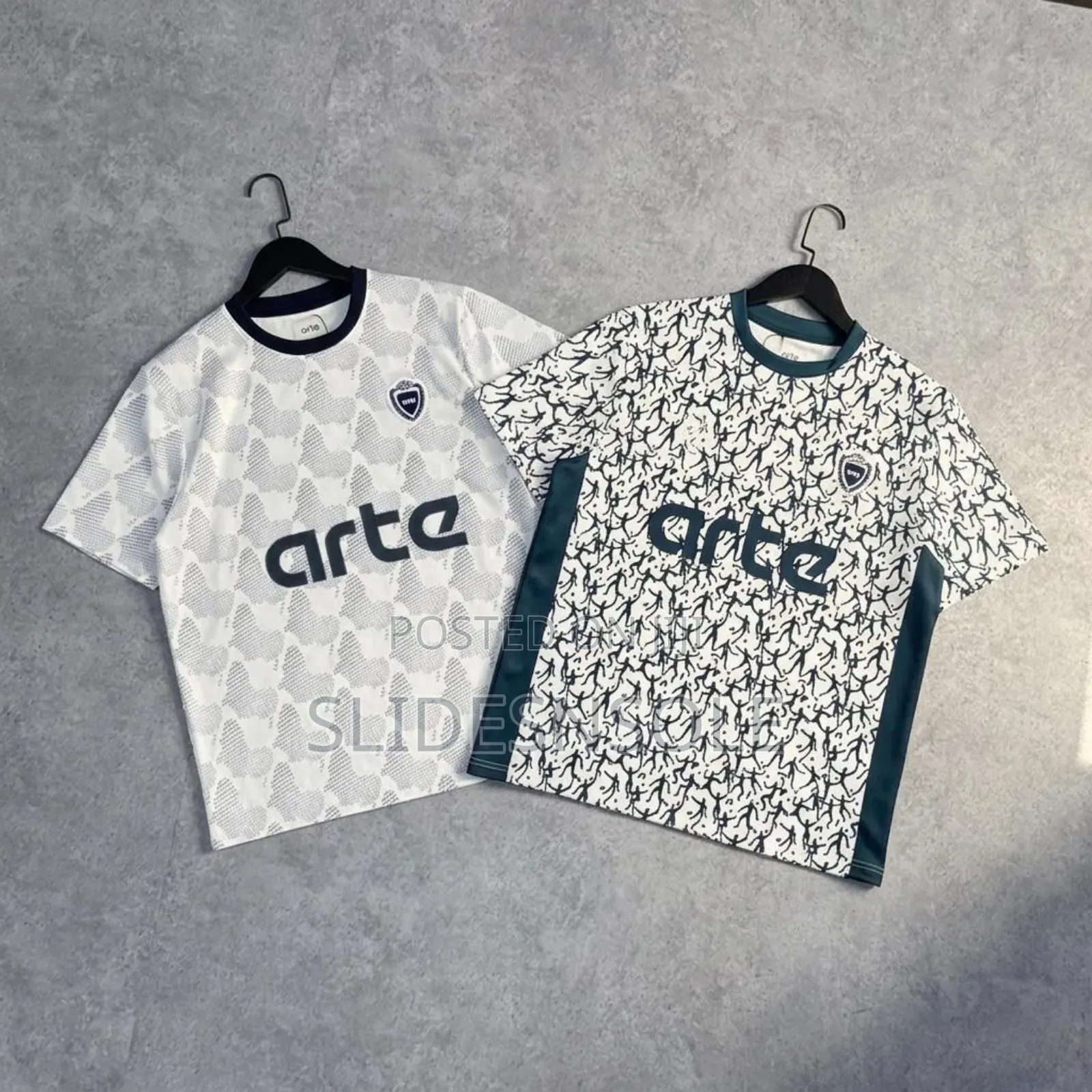 Patterned Monogram Street Tees
