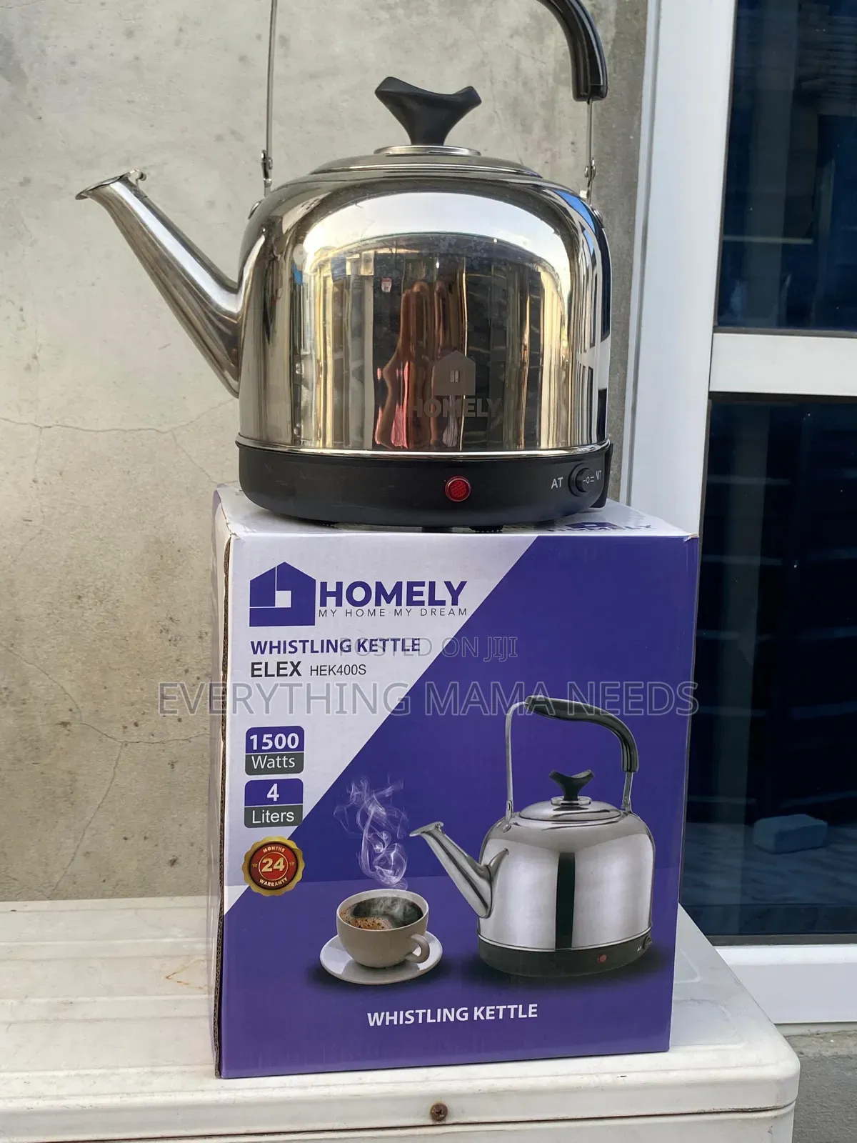 Electric Whistling Kettle (4 Liters)