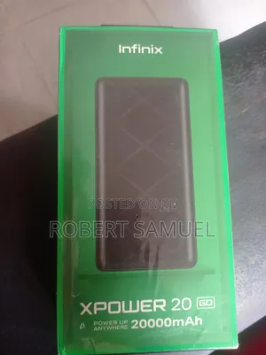 Infinix Power Bank 20000 Mah Capacity