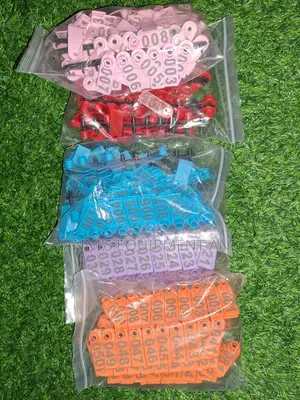 Ear Tags (Goat, Pig, Cattle) – Multiple Colors