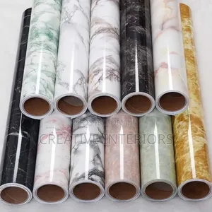 Adhesive Marble Foil Stickers