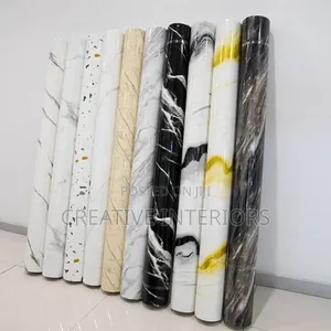 Adhesive Marble Foil Stickers