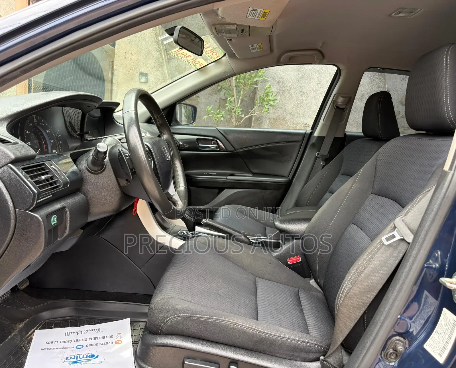 Honda Accord 2016 Blue