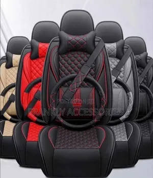 Crown Leather Seat Cover