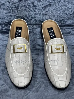 Peter Ascot Skin Leather Mule Half Shoes