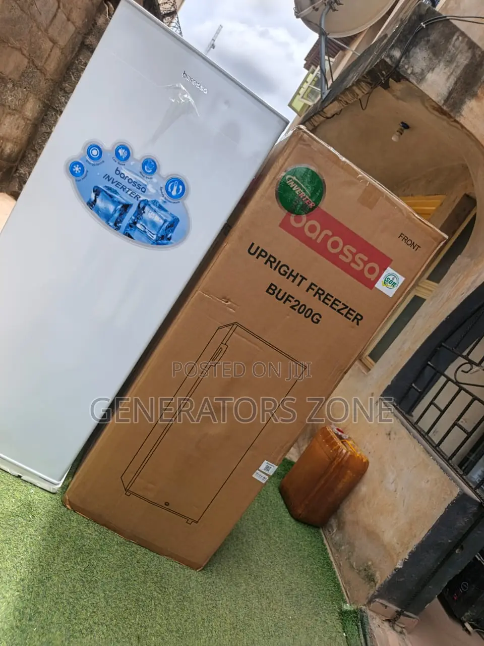 Aeon Barossa Buf200g Upright Freezer 200l Unit